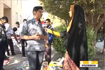 پخش خبر بازارچه کتاب مدرسه از صدا و سیمای یزد + فیلم